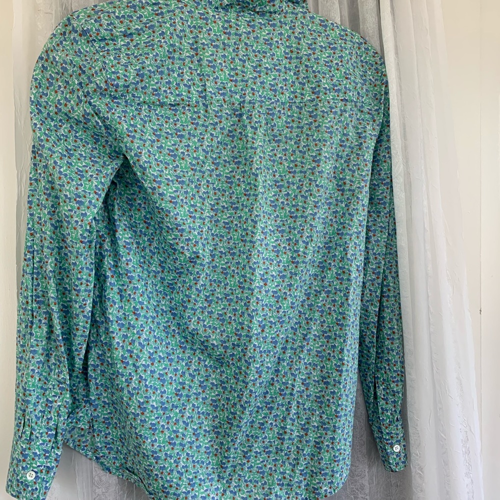 J. Crew popover button down
